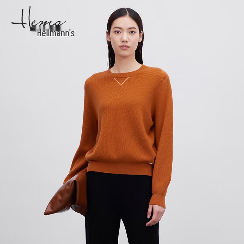 

Heirmans Women s 230B5D71 Cashmere Crew Neck Sweater 2XL