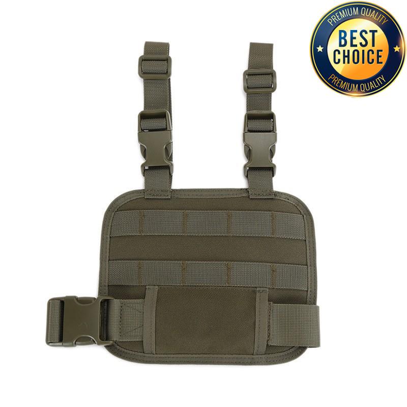 1000D Tactical Drop Leg Platform MOLLE Adjustable Drop Leg Panel Thigh MOLLE Rig with Adjustable Belt & Thigh Straps