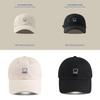 Simple Stylish And Baseball Cap With Bear And Letter Embroidery Design For Daily