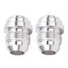 2Pcs Male Billet AN8 6061 T6 Aluminum Alloy 8AN Thread Weld In Fitting Bung Fuel System Parts