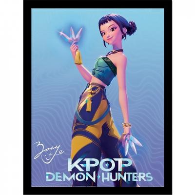 K-Pop Dämonenjäger Zoey Gerahmtes Poster