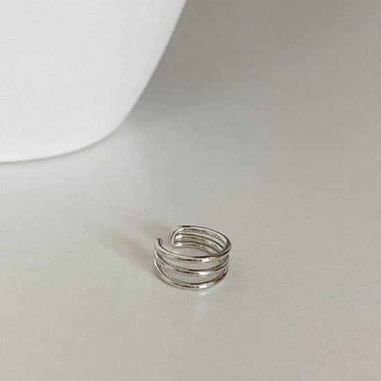 Boucles d'oreilles manchettes d'oreille empilables pour enfants sans piercing pour performance de danse de rue - Bijoux de style hip-hop pour garçons et filles