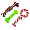 Cotton Pet Toy Chew Teething Rope Knot BonesToys For Dog Tooth Clean Ball Bite-Resistant Dog Chew Puppy Training InteractiveToy
