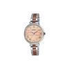 30 Meters Waterproof Quartz Steel Strap Women's Watch Gold Dial LTP-E160RG-9A