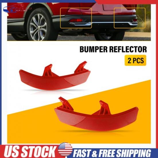 Rear Driver Passenger For - Honda CR-V Rear Bumper Reflector 34500TLAA11