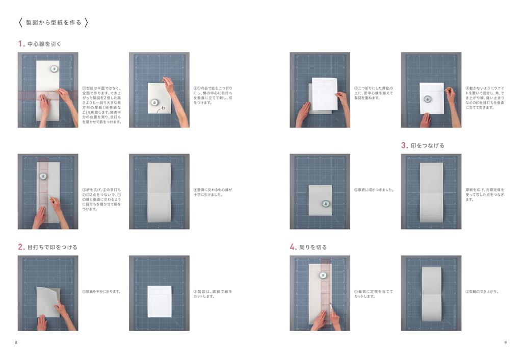 Drawstring bag pattern book