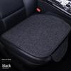 Set Cuscini per Sedile Auto in Lino per Tutte le Stagioni: Set Universale in Tre Pezzi per Sedili Anteriori (Guidatore/Passeggero) e Posteriori