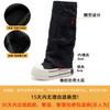 12CM inner height-increasing tooling boots women's autumn and winter new high boots irregular folds double-layer design trouser tube boots