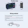 Dc 8-120V Lcd Digital Voltage Meter Battery Level Indicator Universal Battery Electric Vehicle Battery Gauge