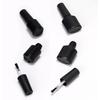 Nail Gel Bottle Empty Nail Polish Bottles Black Refillable Bottles With Brush For Travel Portable Cosmetic Containers 6/7/8/10Ml