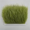 8-10cm Ostrich Feather Trims for Needlework and Handicraft Black Plume Skirt Decoration Natural Feathers Ribbon Fringe