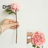 Clear Texture False Tea Rose No Watering Realistic Bridal Bouquet Faux Rose Flower