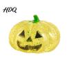 Fidget Stress Reliever Halloween Glitter Pumpkin Ball, Head Squeeze Toy for Desk Decompression Toys Relief, Creepy Party Favors TPR Sensory