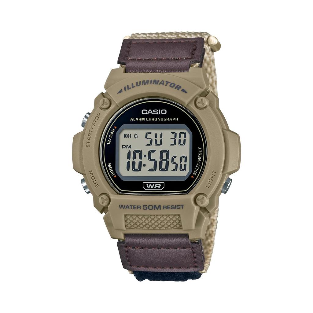 Casio CASIO Standard Digital Watch W-219 Series Men's Cheap Casio Chip Casio Overseas Model