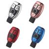 Mercedes TPU Soft Rubber Key Case for A-Class, C-Class, E-Class, GLC-Class, C200L - Car Remote Cover with Buckle
