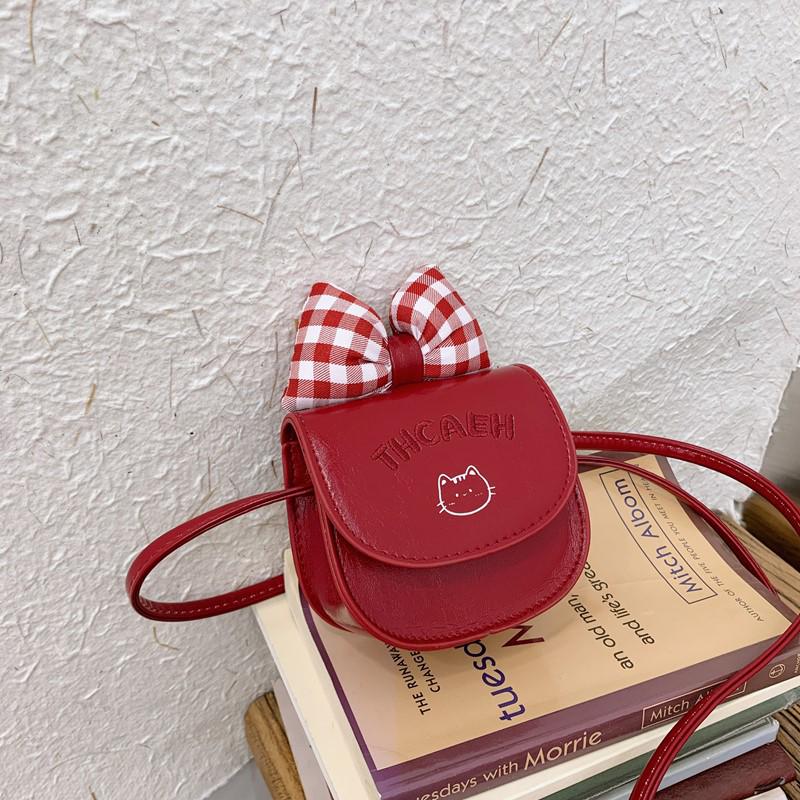 

2025 Fashion Girl s Princess Coin & Kitten Shoulder Bag - Cute Small Crossbody for Kids