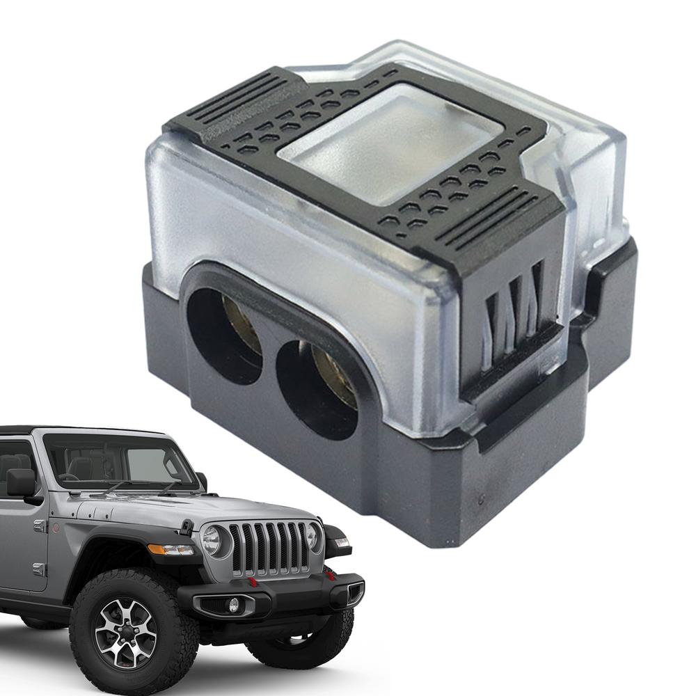 Автомобильный распределительный блок соединительный блок аудио разветвитель блок распределения земли разветвитель усилителя динамиков аудиокабель