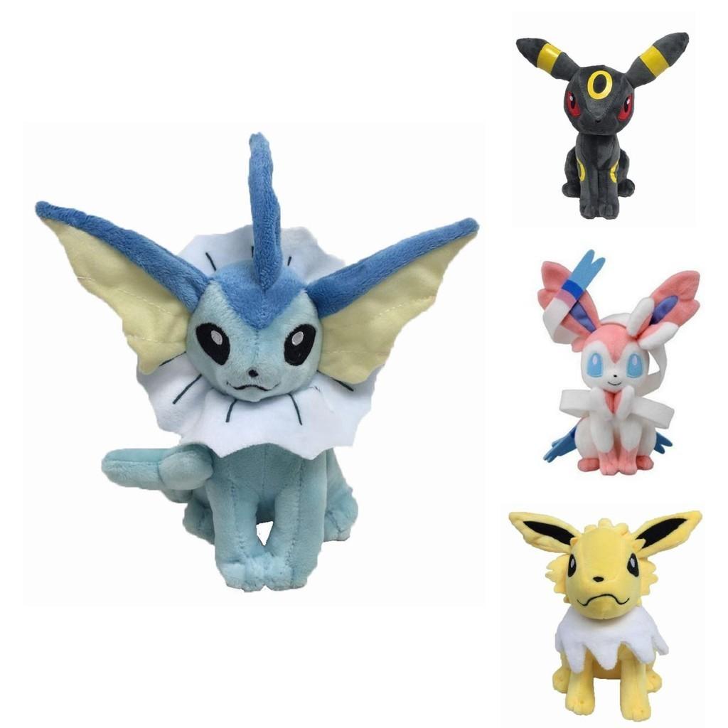Adorable 8" Pokemon Jolteon Flareon Glaceon Plush Toy Stuffed Doll For Kids And Collectors