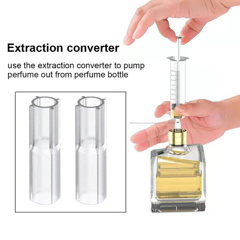 1/3 Pezzi Siringa Plastica Strumento Dispenser Profumo 10Ml Ricariche Cosmetici Per Distribuzione Quantitativa Di Flaconi Ricaricabili