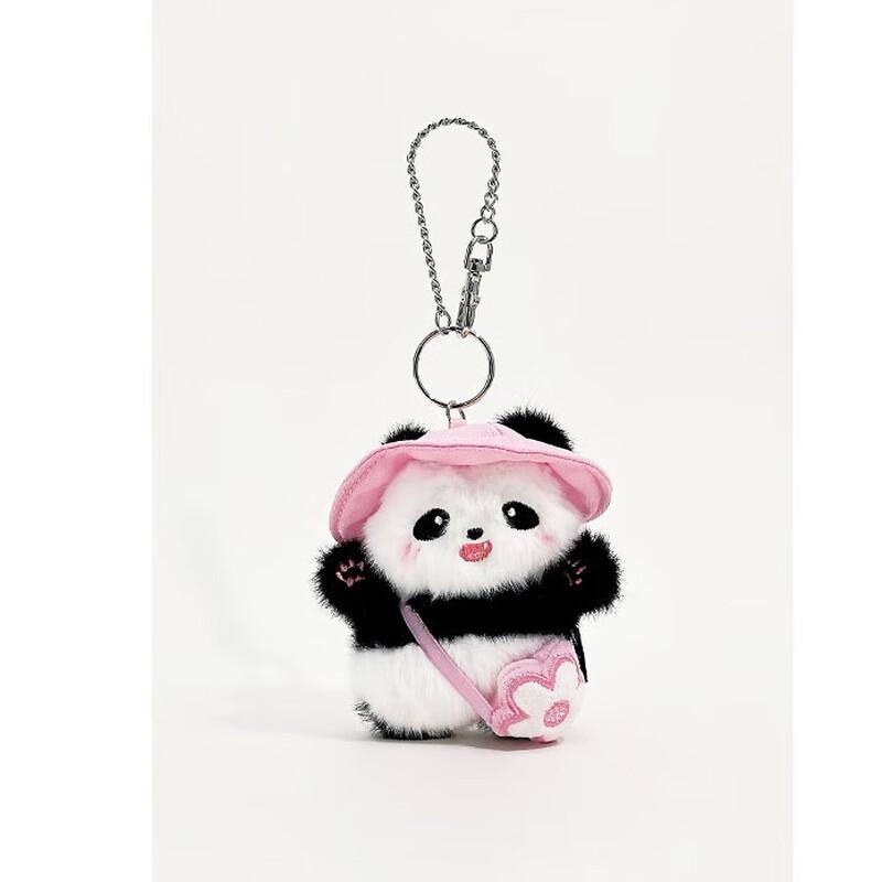 Милый плюшевый брелок-подвеска в виде гигантской панды для рюкзака