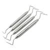 Hollow Handle High Quality Dental Explorer Instrument Tool Dental Periodontal Probe with Scaler Dentist Endodontic Tool Stainless Steel