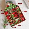 Large Artificial Christmas Tree with Dense PE and Lights - 2025 Children's Decorative Ornaments