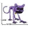 Smiling Critters Blocks, Game Monsters, Poppy Playtime Toys, 354 Pieces (Purple (CatNap))
