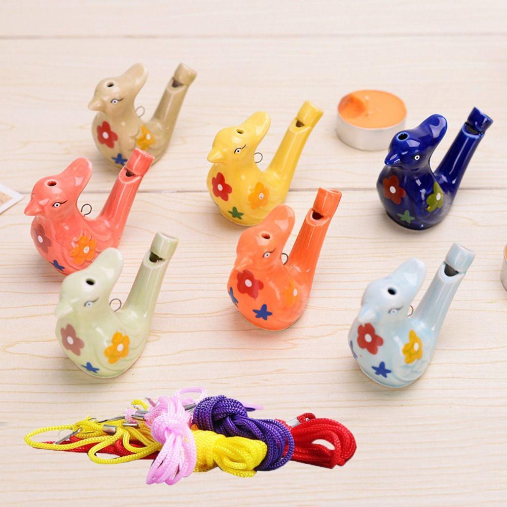 Instrument Sports Whistle Ceramic Water Birds Whistle Musical Whistle Musical Instrument Toys