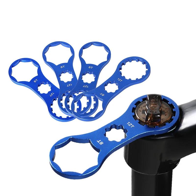 Multifunction MTB Bike Front Fork Install Disassembly Tools Bicycle Front Fork Cap Wrench for XCR/XCT/XCM