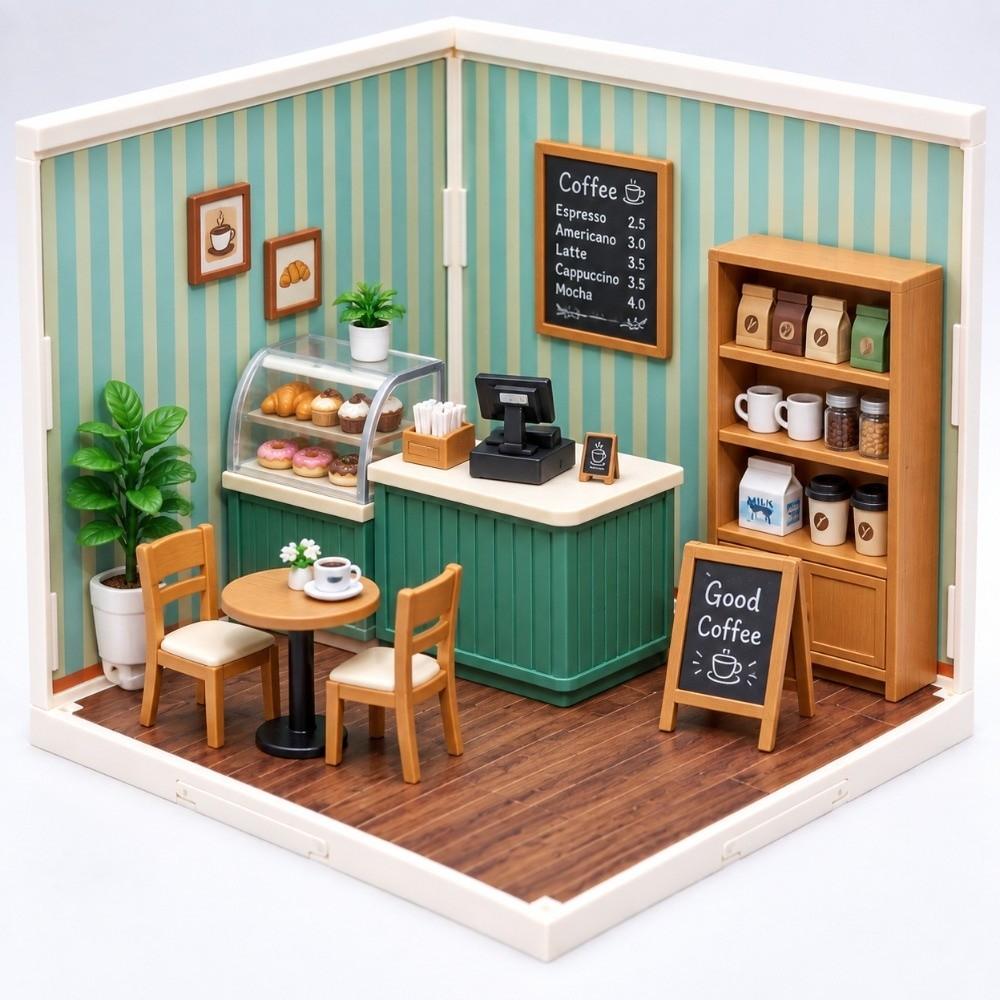 Creative Micro Scene Model DIY Miniature Scene Dollhouse Accessories  Collection Display