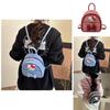 Kids Cartoon Hello Kitty Pattern Nylon Mini Backpack With Breathable Design For Kindergarten Children