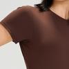 New Asics SS25 Regular T Shirt Women's Coffee 2012D253-200