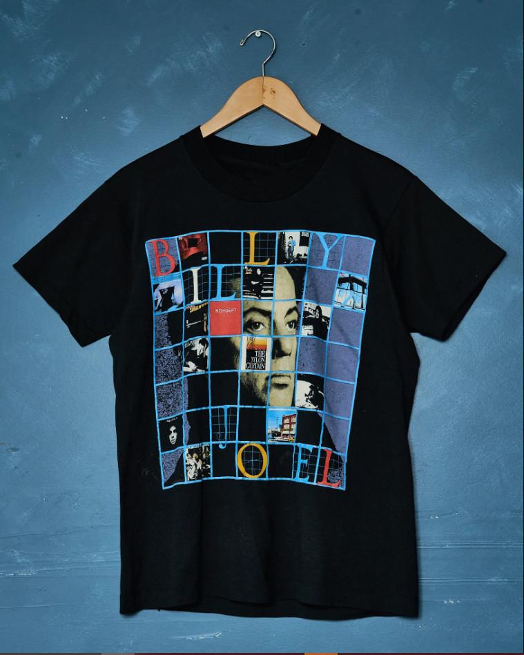 

Billy Joel 1989-90 Storm Front Vintage 80 s 90 s Tour Concert T-shirt, S-4XL 4XL
