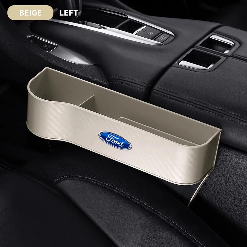 Nový organizér mezery autosedačky, úložný box do držáku nápojů na středové konzole auta pro Ford Mustang BA Shelby SYNus King GTX1 Ka Fusion Focus