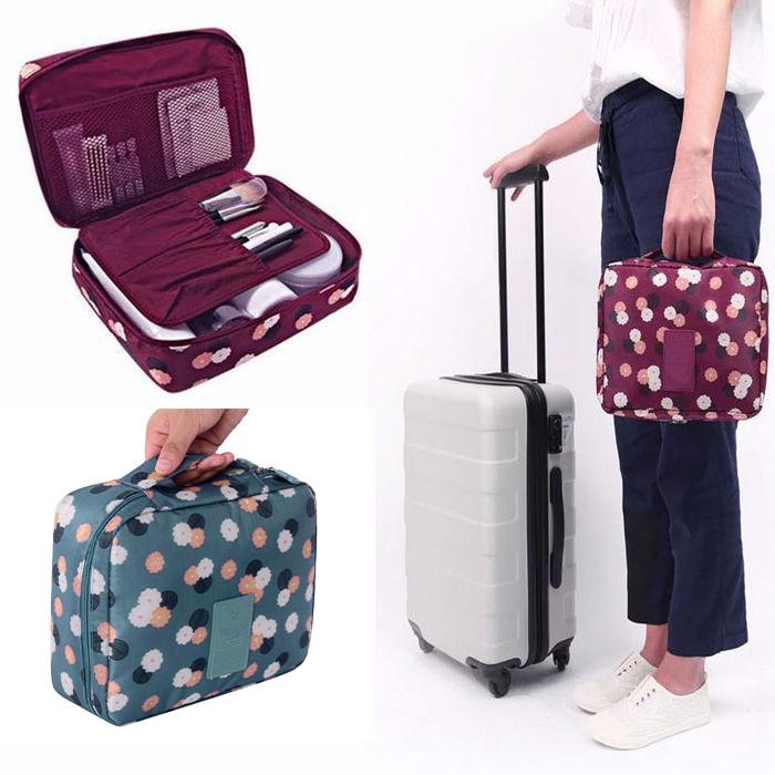 Travel Cosmetic Makeup Toiletry Case Bag Wash Organizer Storage Pouch Handbag