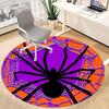 1pc Spider Web Office Round Area Rug, Indoor Mat Suitable ForOffice, Under Office Chairs Bedroom Living Room Home Decor T151