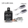 12V Universal Battery Switch Relay 120A/200A/250A Integrated Wireless Remote Control Disconnect Cut Off Isolator Master Switches