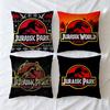 Classic Cushion Cover Square Decorative Throw Pillow Case Sofa Bed J-JurassicS-ES Living P-ParkS-ES Movies Room Anniversary