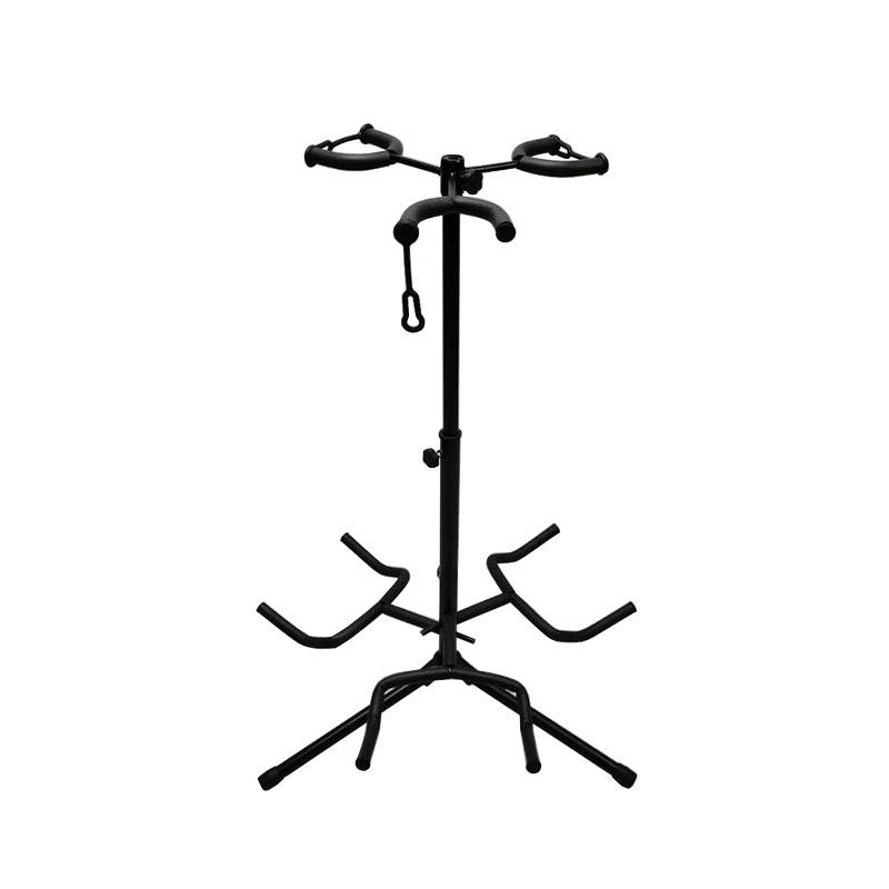 Adjustable Three-Tier Guitar Stand for Three Guitars - Musical Instrument Accessory