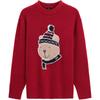 Gap Unisex Jacquard Knit Crew Neck Sweater