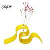 Indoor Flower Display 3D Printed Dried Stand, Curved Ribbon Vase, Decorative Holder, Plant Holder Artificial Rack for Bedroom Living Room Decor