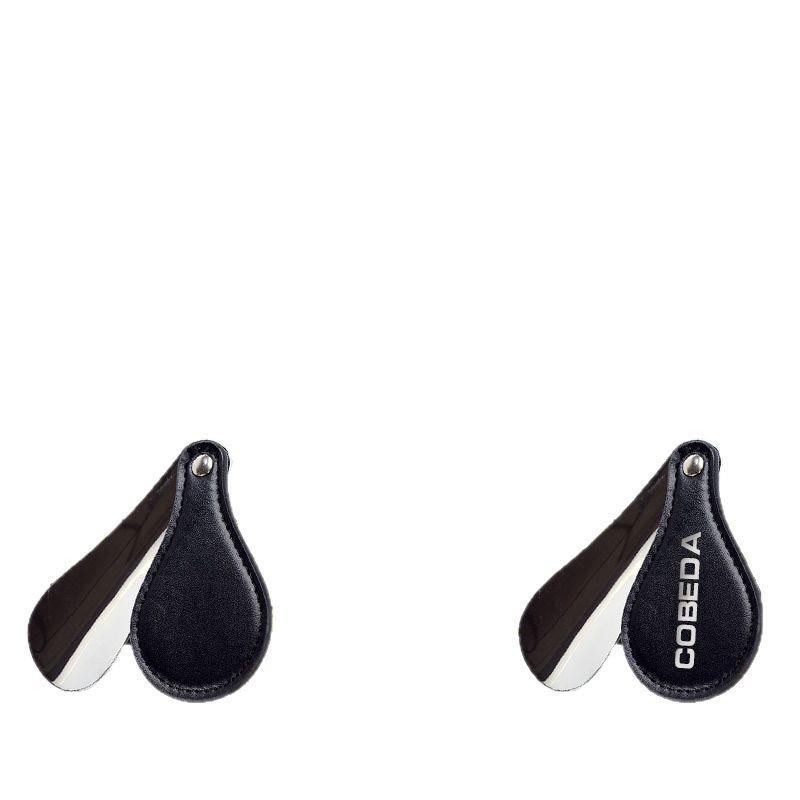 PU Leather Stainless Steel Shoehorn and Shoe Lifter