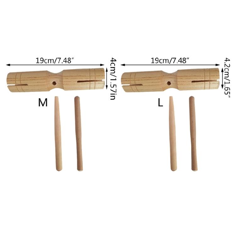 Wood Percussion Blocks Professional Block Handheld Wood Blocks Orff Instruments