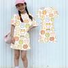 Girls Loose Fit Short Sleeve Dress Animal Print Round Neck Lightweight Summer Dress for Kids Casual Wear