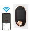 Smart Thermostat for House Water Heating AC Thermostat with VA Digital Touch Screen and Adjustable Knob 5+1+1 Weekly Programming