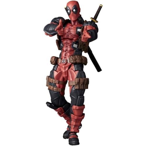 Kaiyodo Revoltech Amazing Yamaguchi Deadpool Ver. 2.5, Approximately 170mm Tall, Non-scale PVC & ABS Painted Action Figure