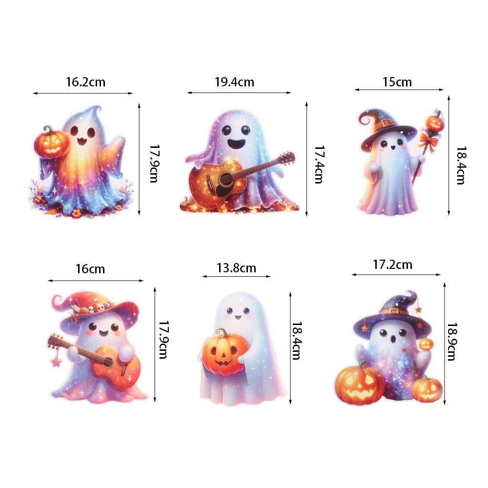 12pcs Cute Halloween House Decoration Cartoon Halloween Background Ornaments  Home