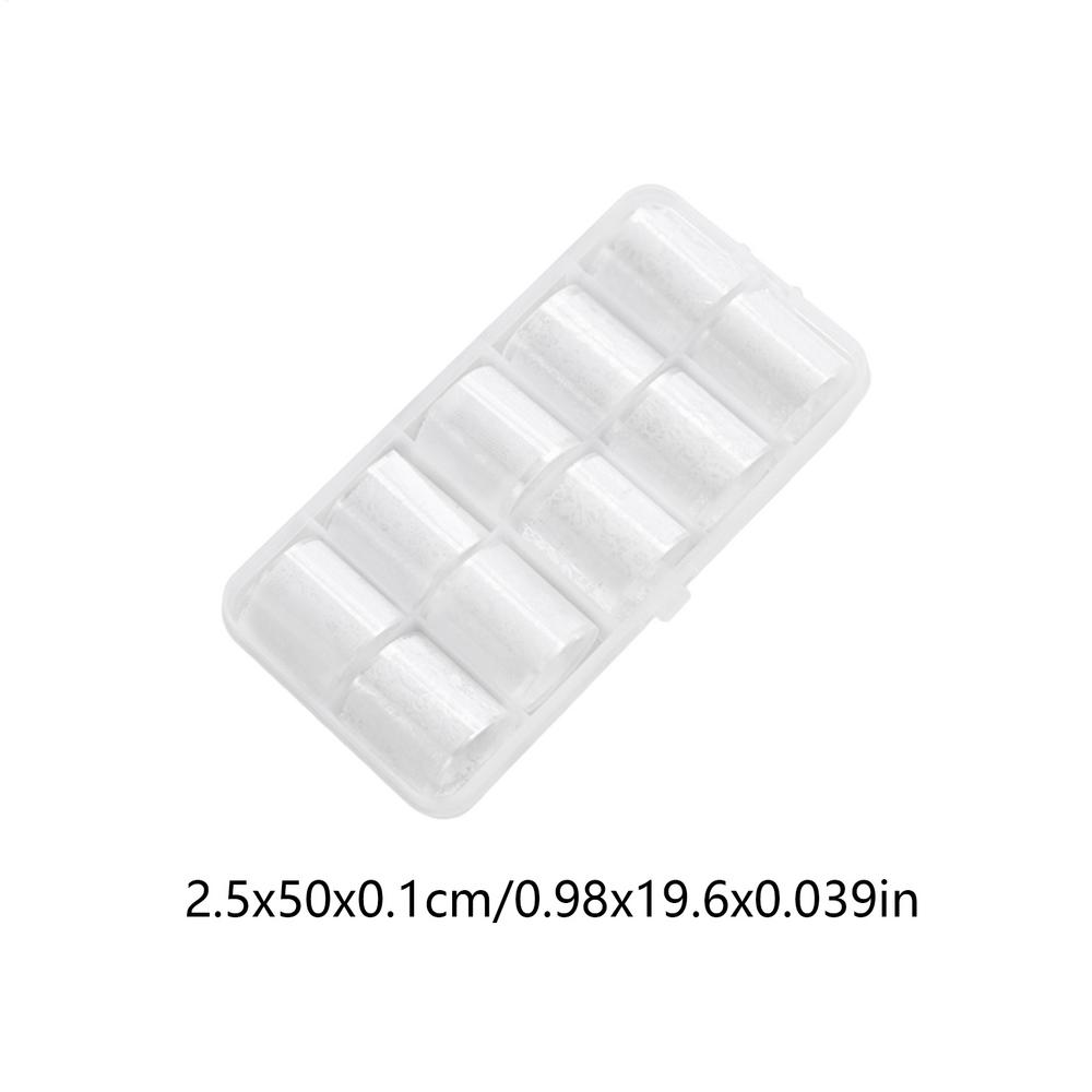 NEW Nail Lace Stickers Self-Adhesive DIY 10 Rolls Black And White Nail Foil Transfer Stickers For Home Salon Travel Women Girls