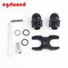 Auto AN10 Oil Cooler Adapter Fitting Kit For BMW E36 E46 Euro E82 E9X 135/335 E46 M3 E90 E92