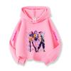 Kpop Christmas Leisure Children's Hoodie Halloween Korean Fashion Witch Hunting Fans Essential Girls'  Top